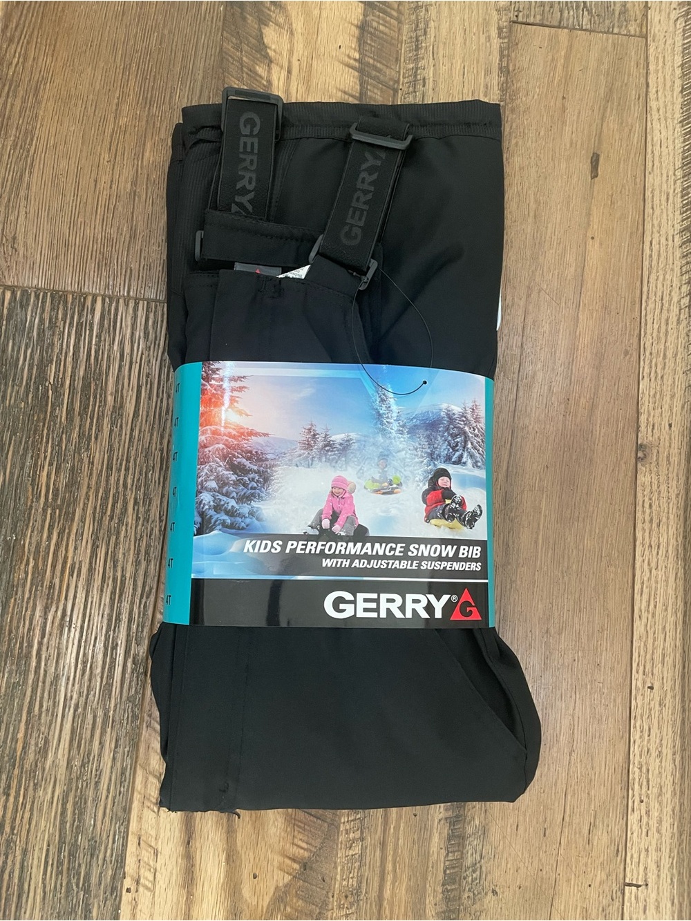 NWT Gerry winter Snow bibs girl boy 4T